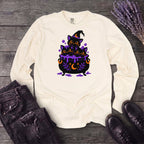 Midnight Cauldron Cats Long Sleeve T-Shirt