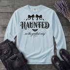 Haunted In The Gentlest Way Long Sleeve T-Shirt