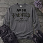 Haunted In The Gentlest Way Long Sleeve T-Shirt