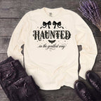 Haunted In The Gentlest Way Long Sleeve T-Shirt