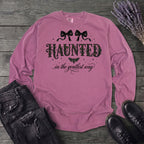 Haunted In The Gentlest Way Long Sleeve T-Shirt