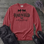 Haunted In The Gentlest Way Long Sleeve T-Shirt