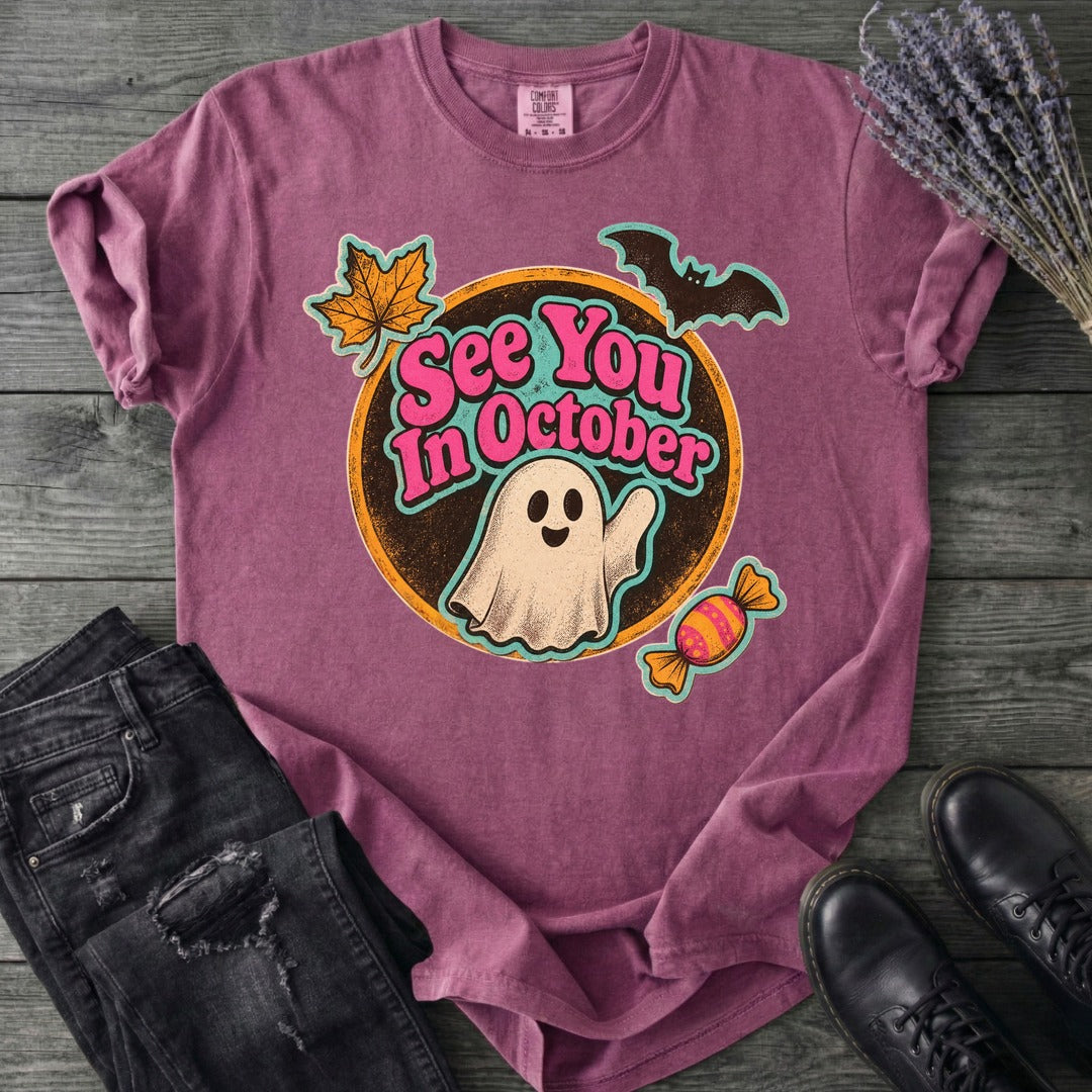 See You In October T-Shirt
