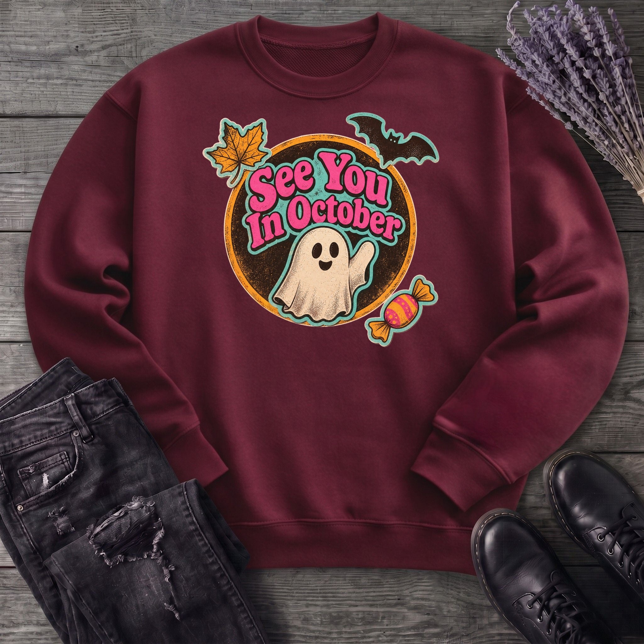 See You In October Sweatshirt