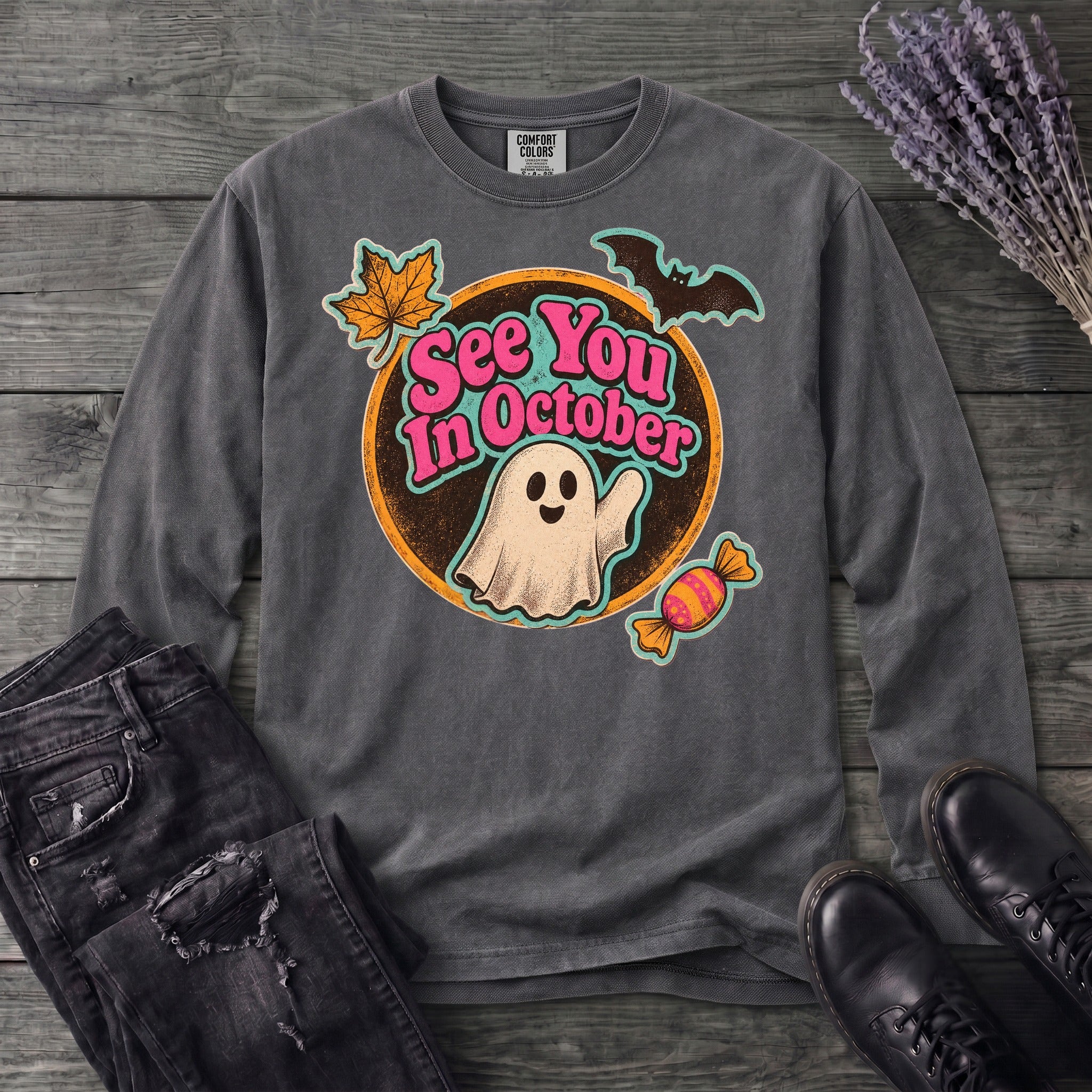 See You In October Long Sleeve T-Shirt