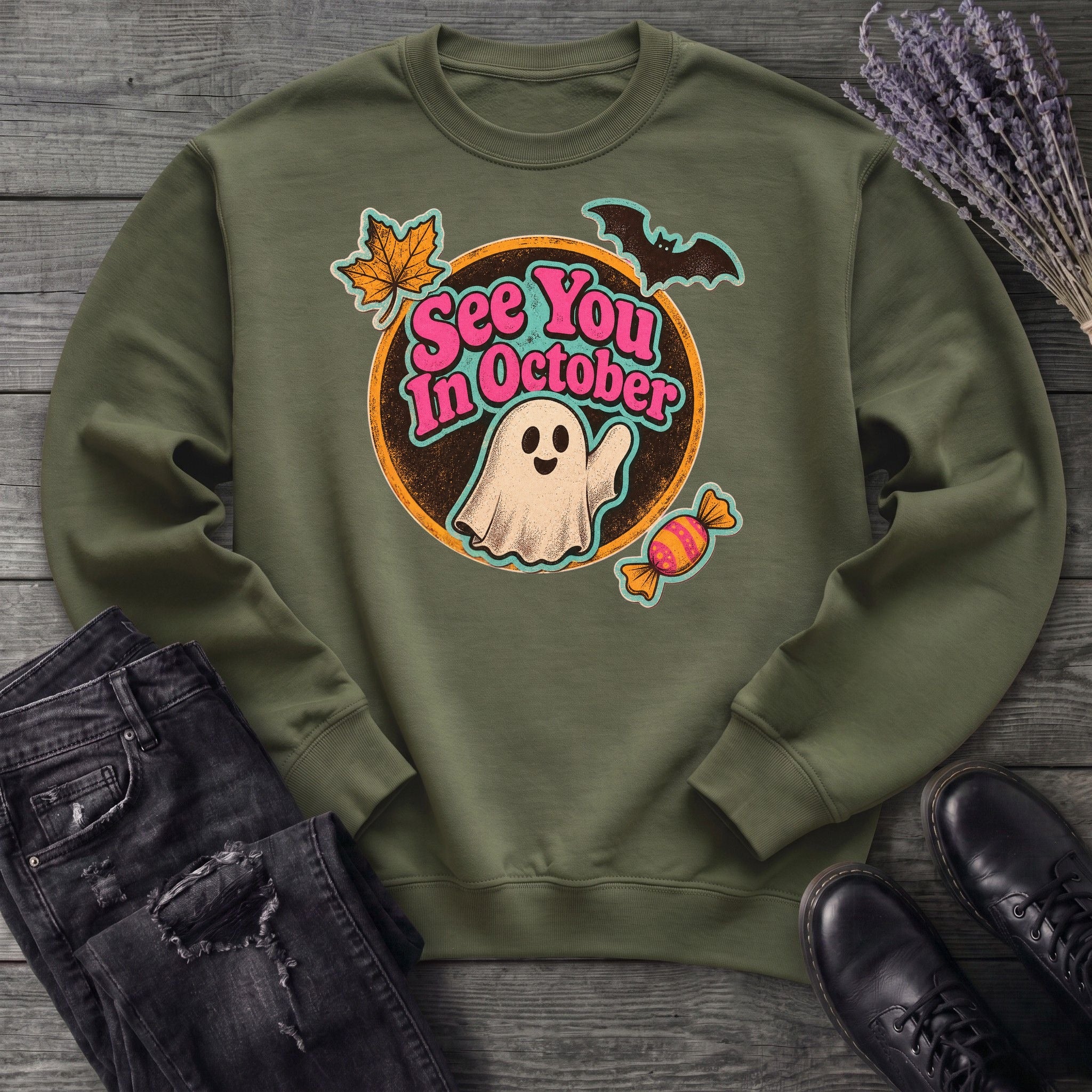 See You In October Sweatshirt