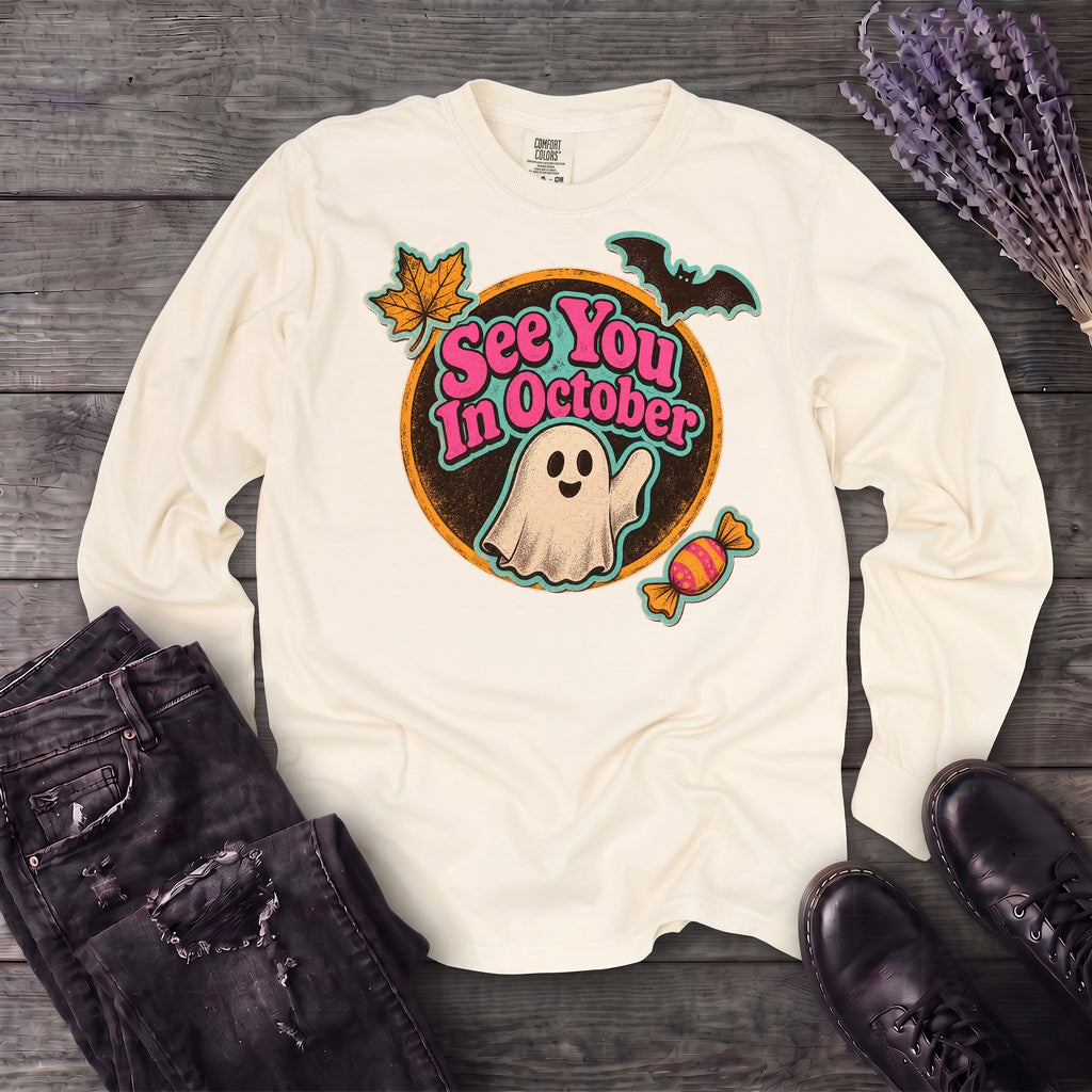 See You In October Long Sleeve T-Shirt