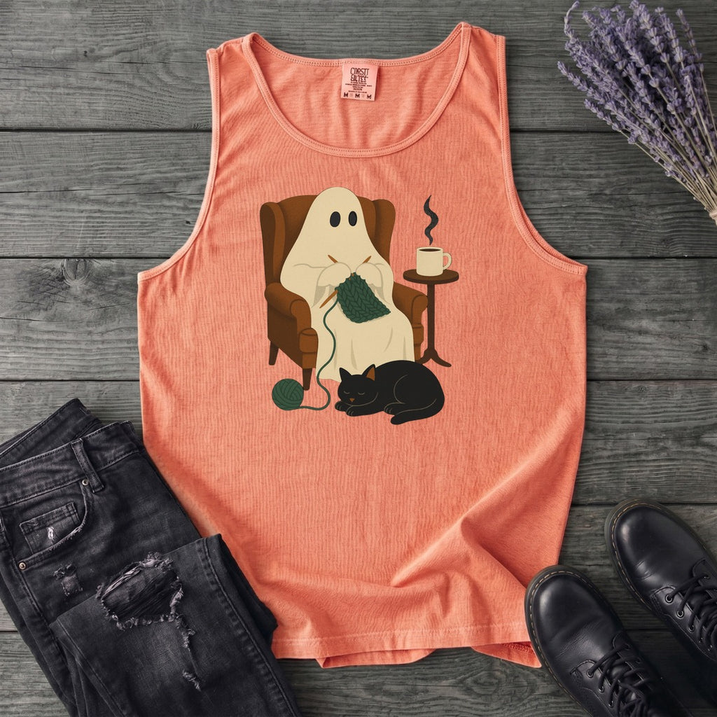 Knitting Ghost Tank Top