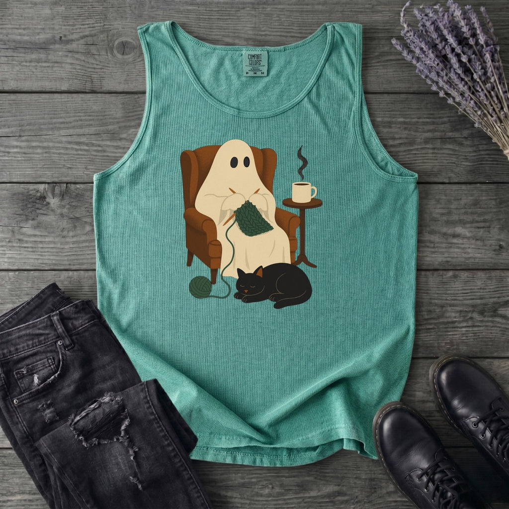 Knitting Ghost Tank Top