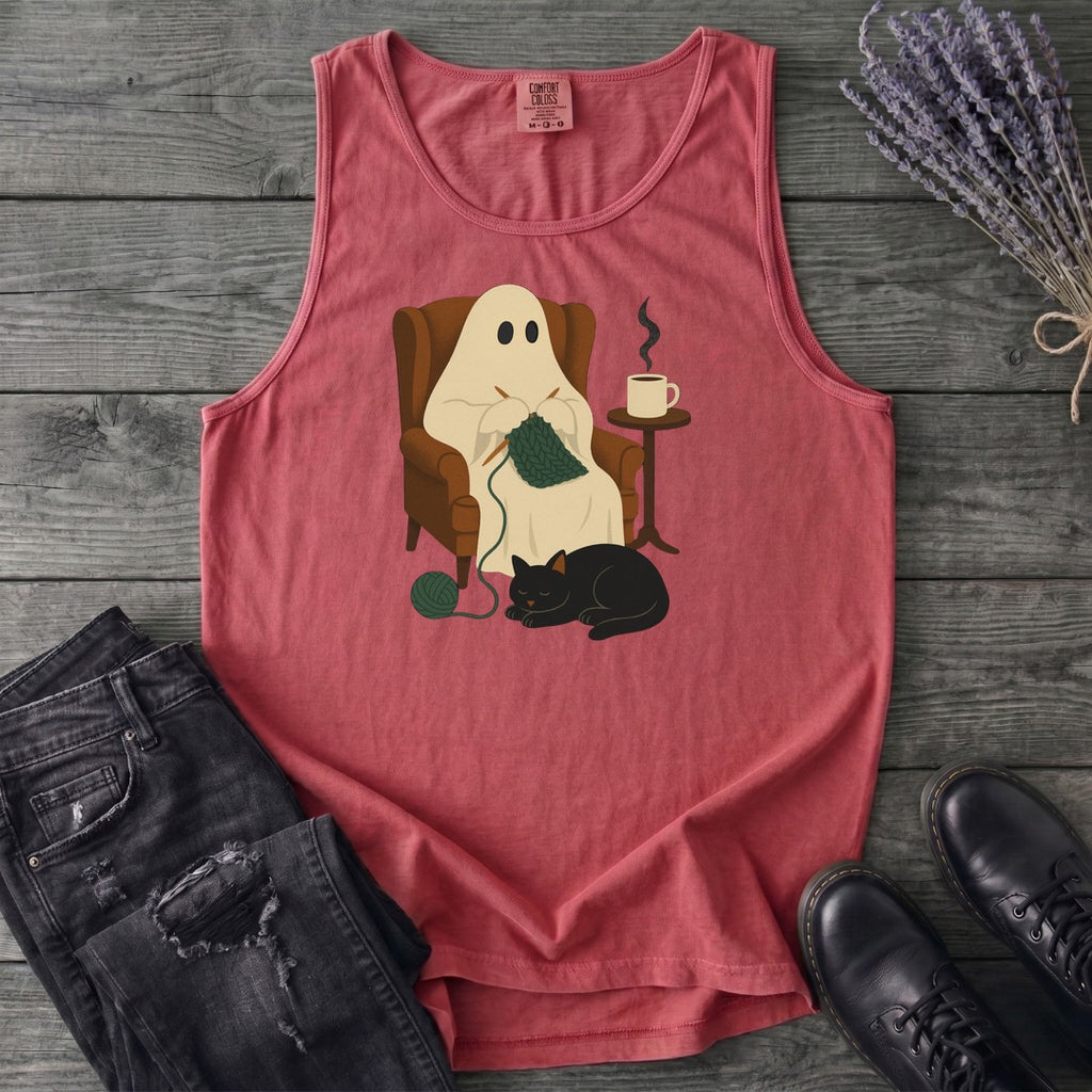 Knitting Ghost Tank Top