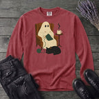 Knitting Ghost Long Sleeve T-Shirt
