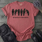 Murder In Progress Six Crows T-Shirt