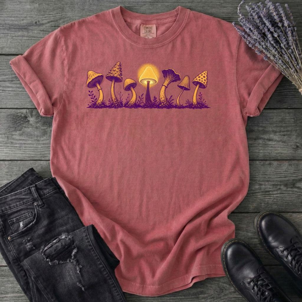 Golden Mushroom Grove T-Shirt
