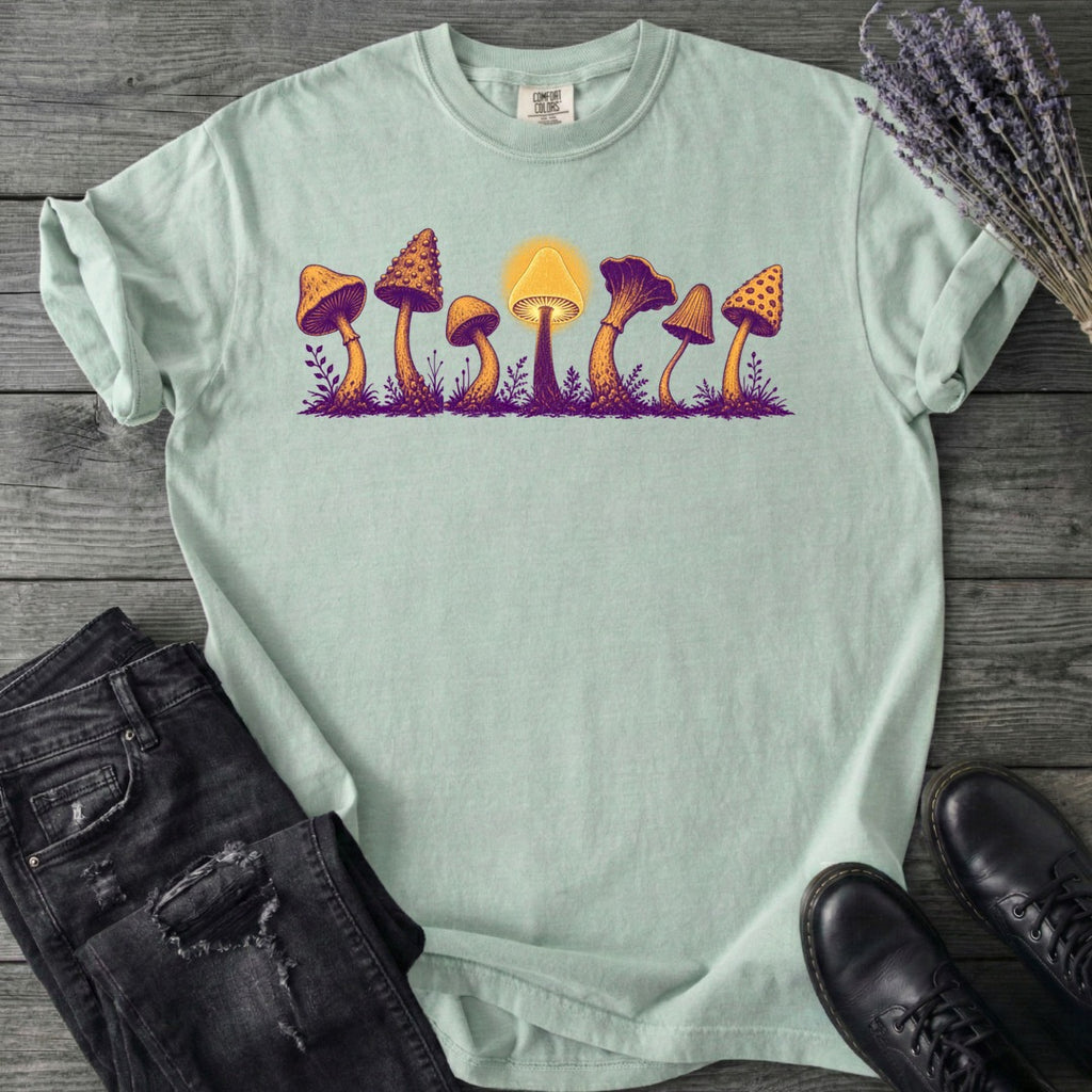 Golden Mushroom Grove T-Shirt