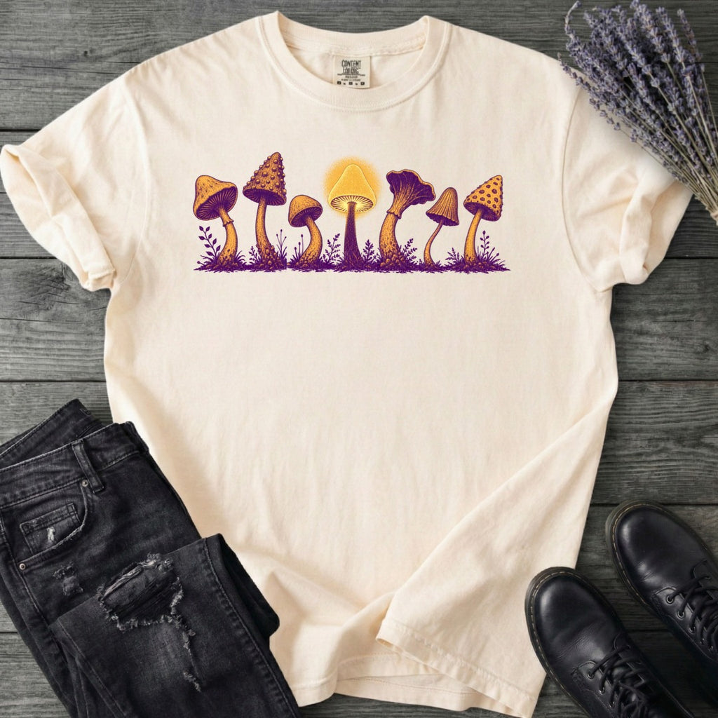 Golden Mushroom Grove T-Shirt