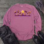 Golden Mushroom Grove Long Sleeve T-Shirt