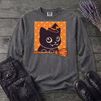 Broomstick Kitty Long Sleeve T-Shirt