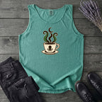 Sea Monster Coffee Tank Top