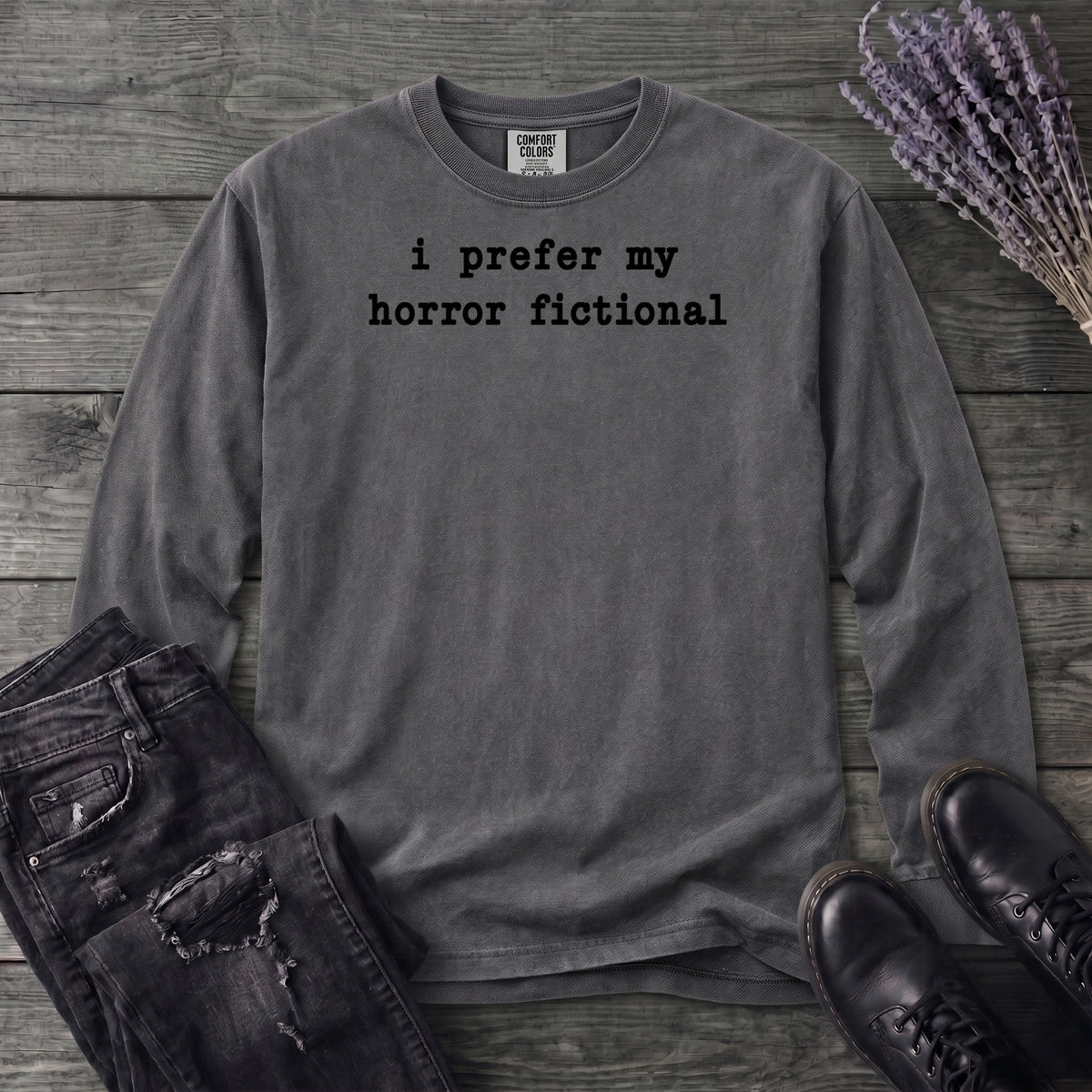 Horror Fictional Long Sleeve T-Shirt
