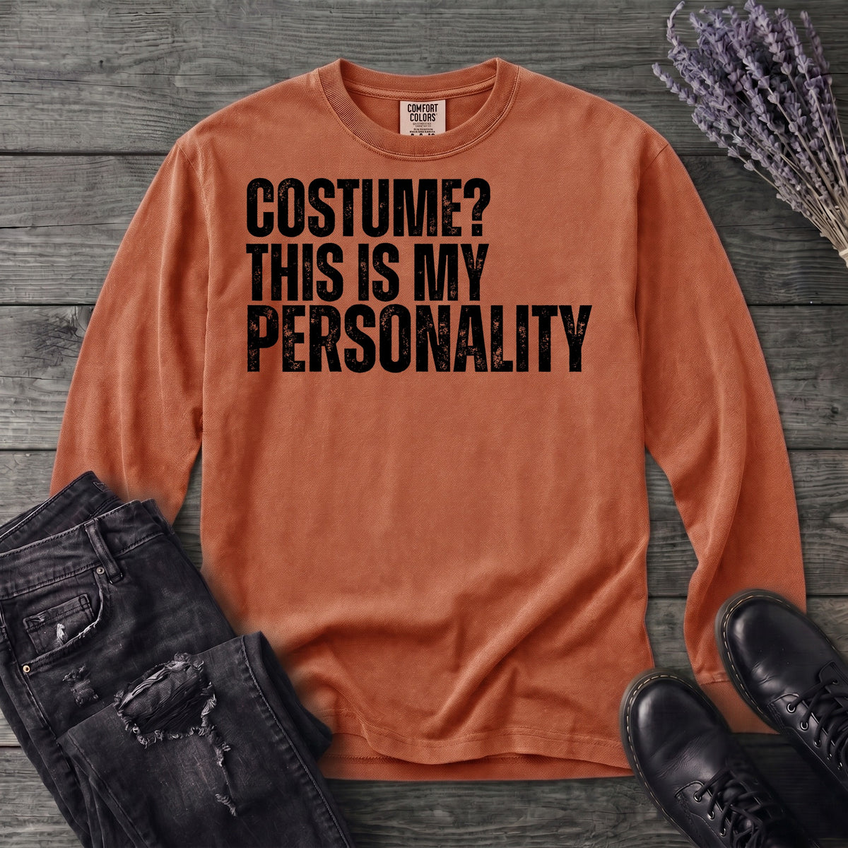 Costume Personality Long Sleeve T-Shirt