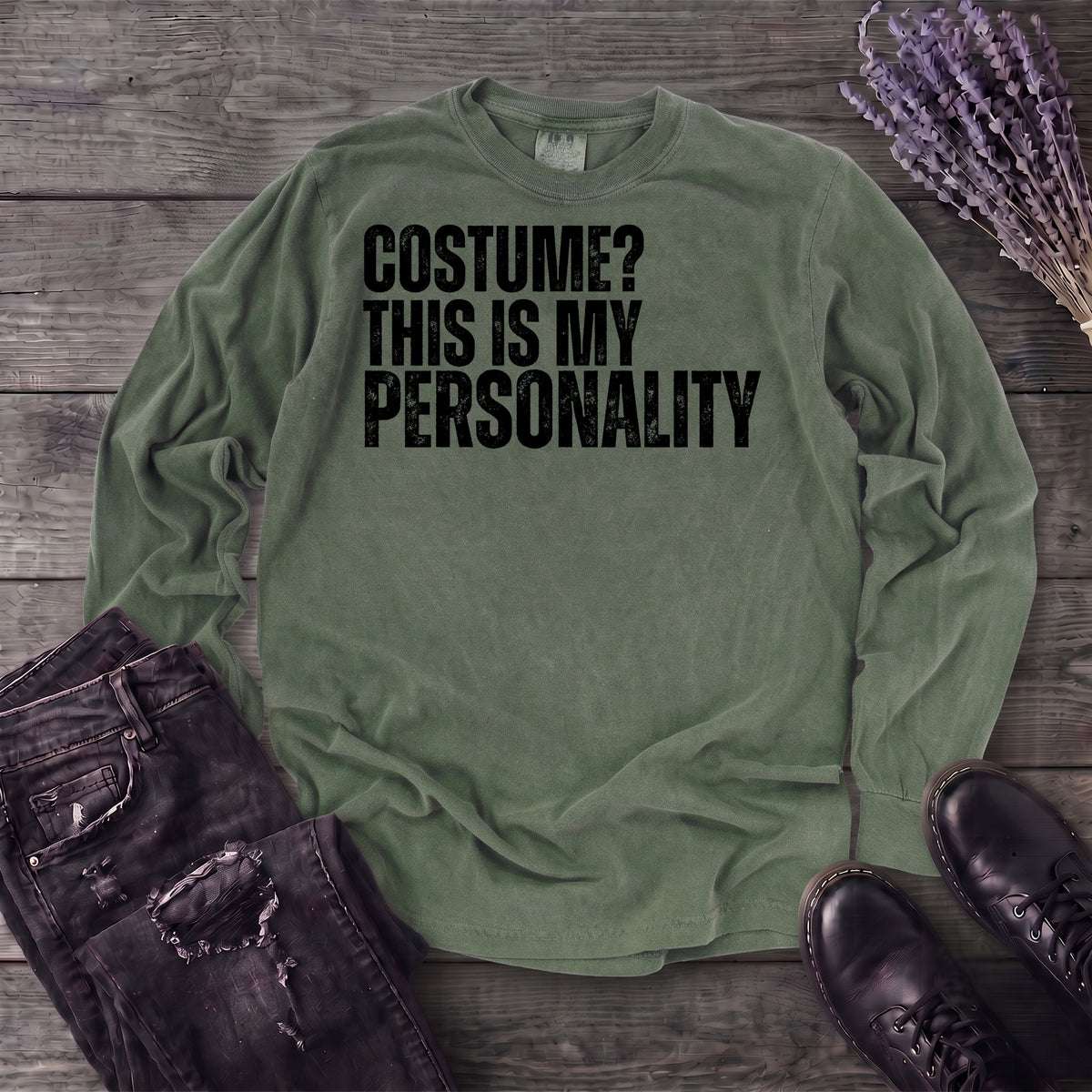 Costume Personality Long Sleeve T-Shirt