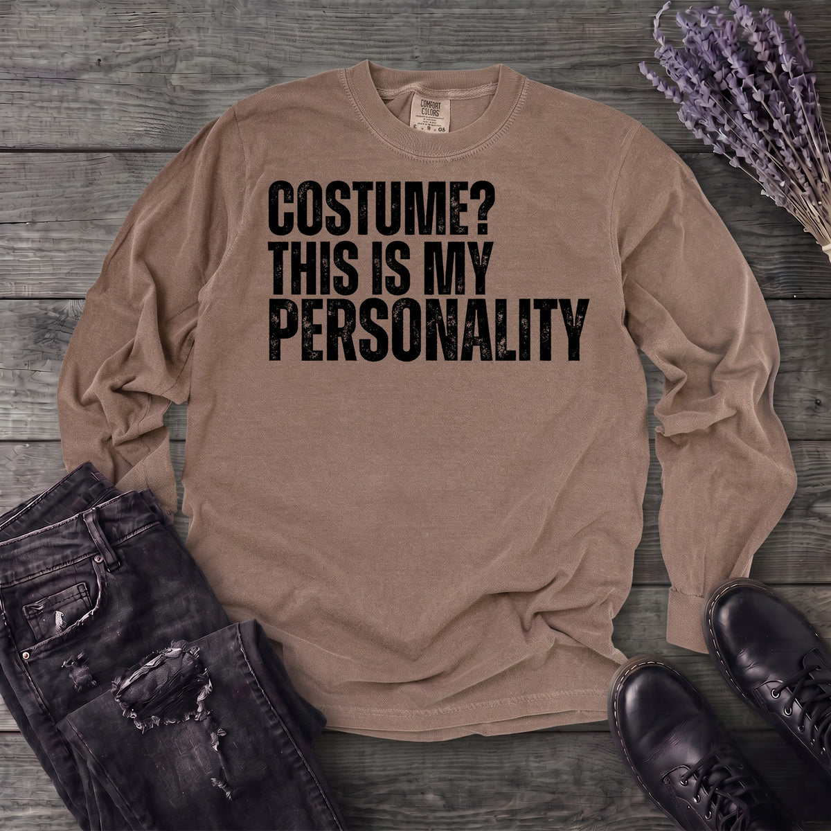 Costume Personality Long Sleeve T-Shirt