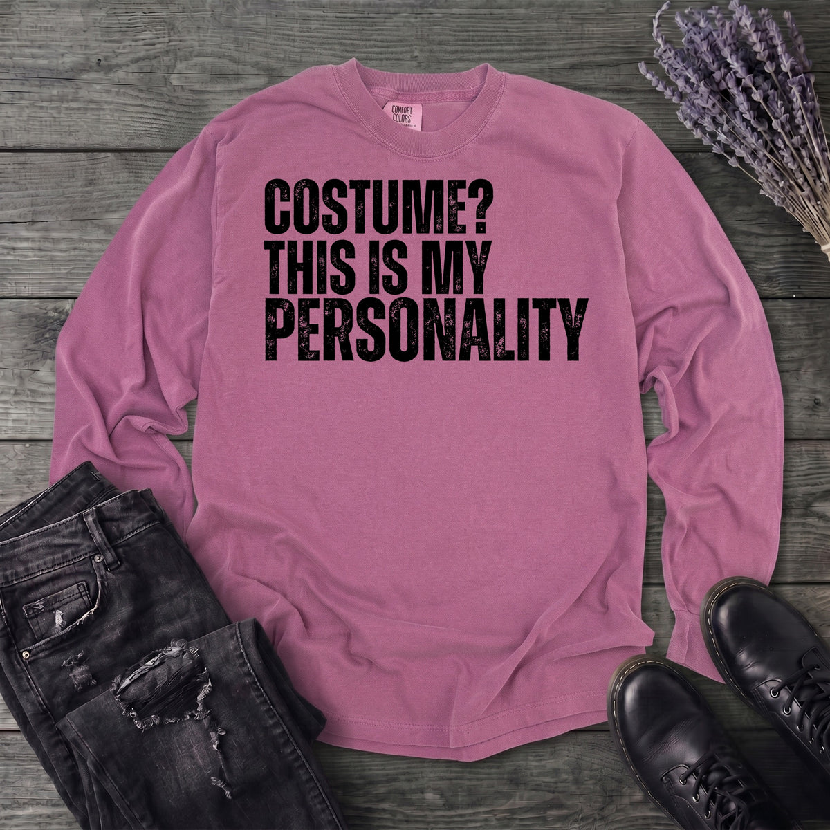 Costume Personality Long Sleeve T-Shirt