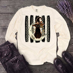PolkaDot Witchy Cat Long Sleeve T-Shirt