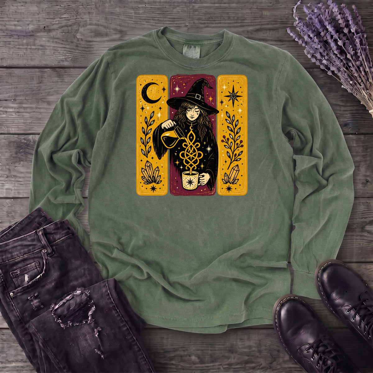 Witchy Brew Long Sleeve T-Shirt