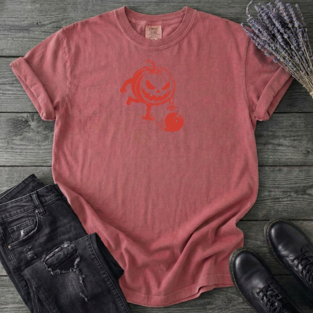 Bowling Jack-o-Lantern T-Shirt