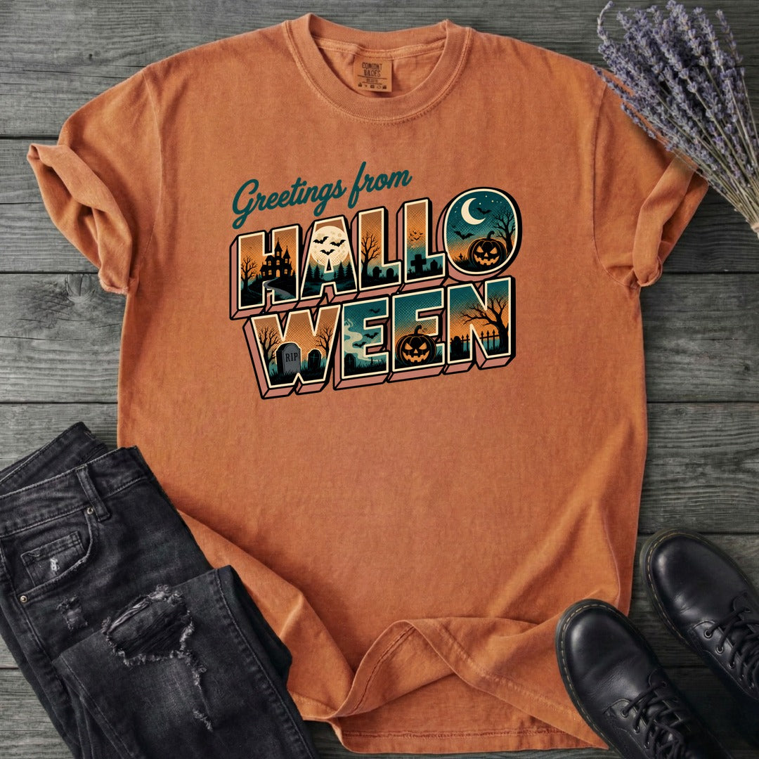 Greetings From Halloween T-Shirt