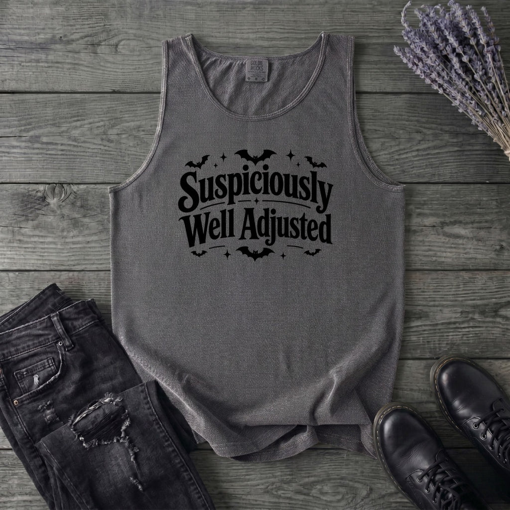 Suspiciously Well Adjusted Tank Top
