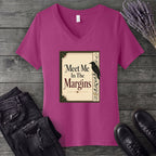 Meet Me In The Margins V-Neck T-Shirt