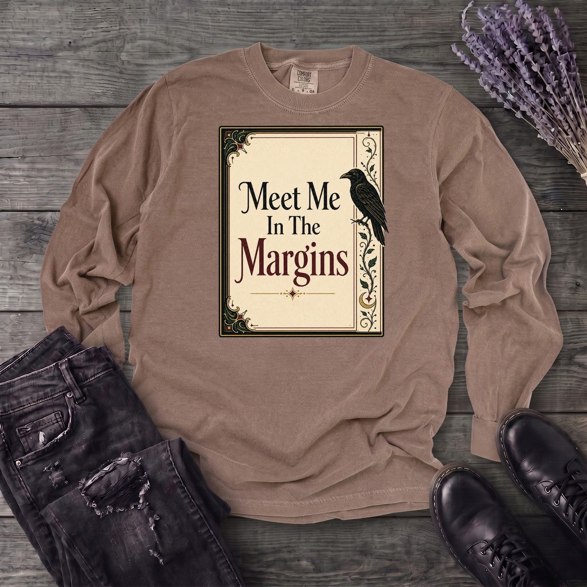 Meet Me In The Margins Long Sleeve T-Shirt