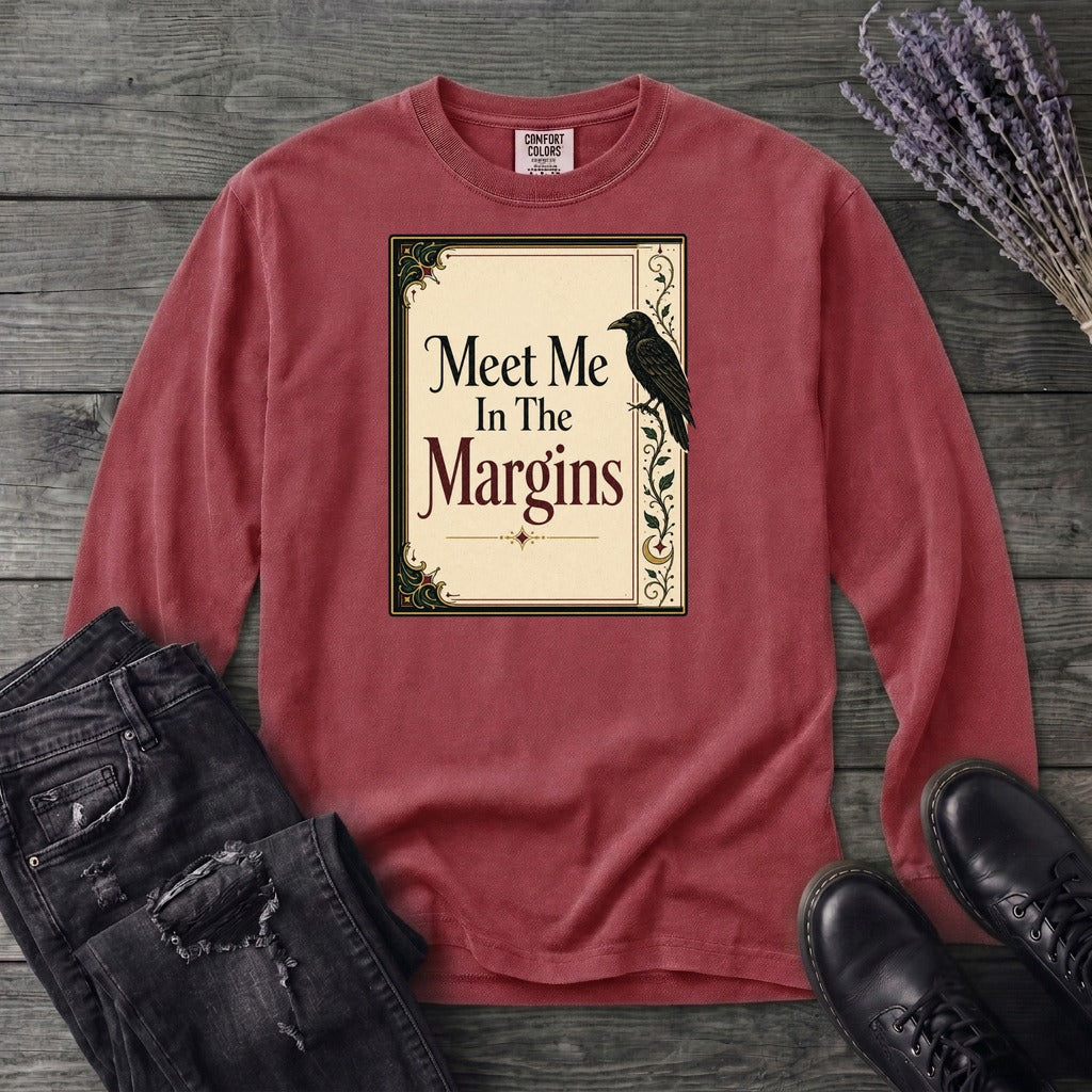 Meet Me In The Margins Long Sleeve T-Shirt