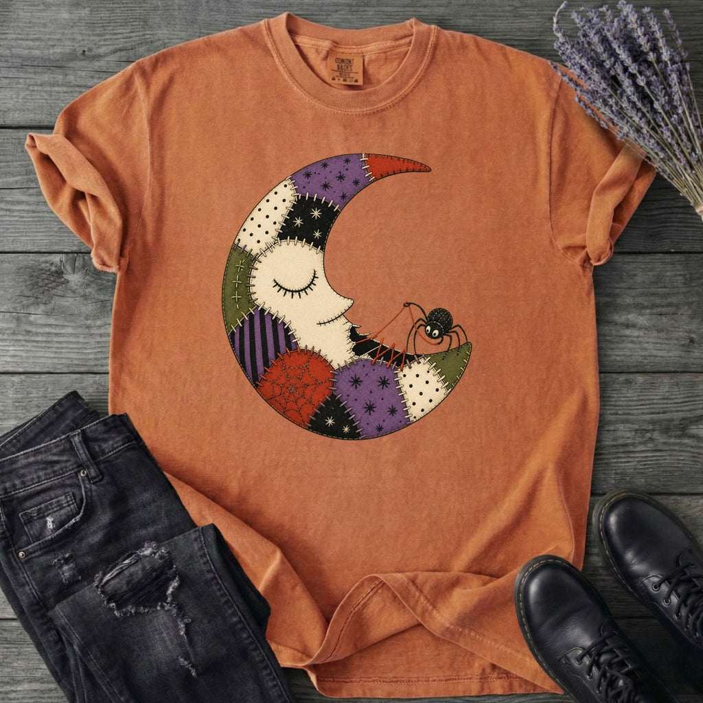 Spider Stitching Moon T-Shirt