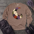 Spider Stitching Moon Long Sleeve T-Shirt