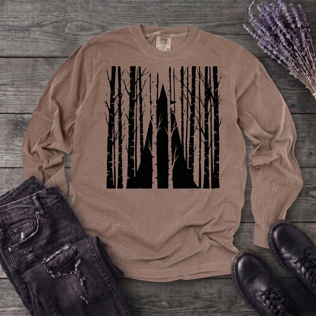 Witch Among The Trees Long Sleeve T-Shirt