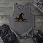 Ink Splatter Grunge Witch Tank Top