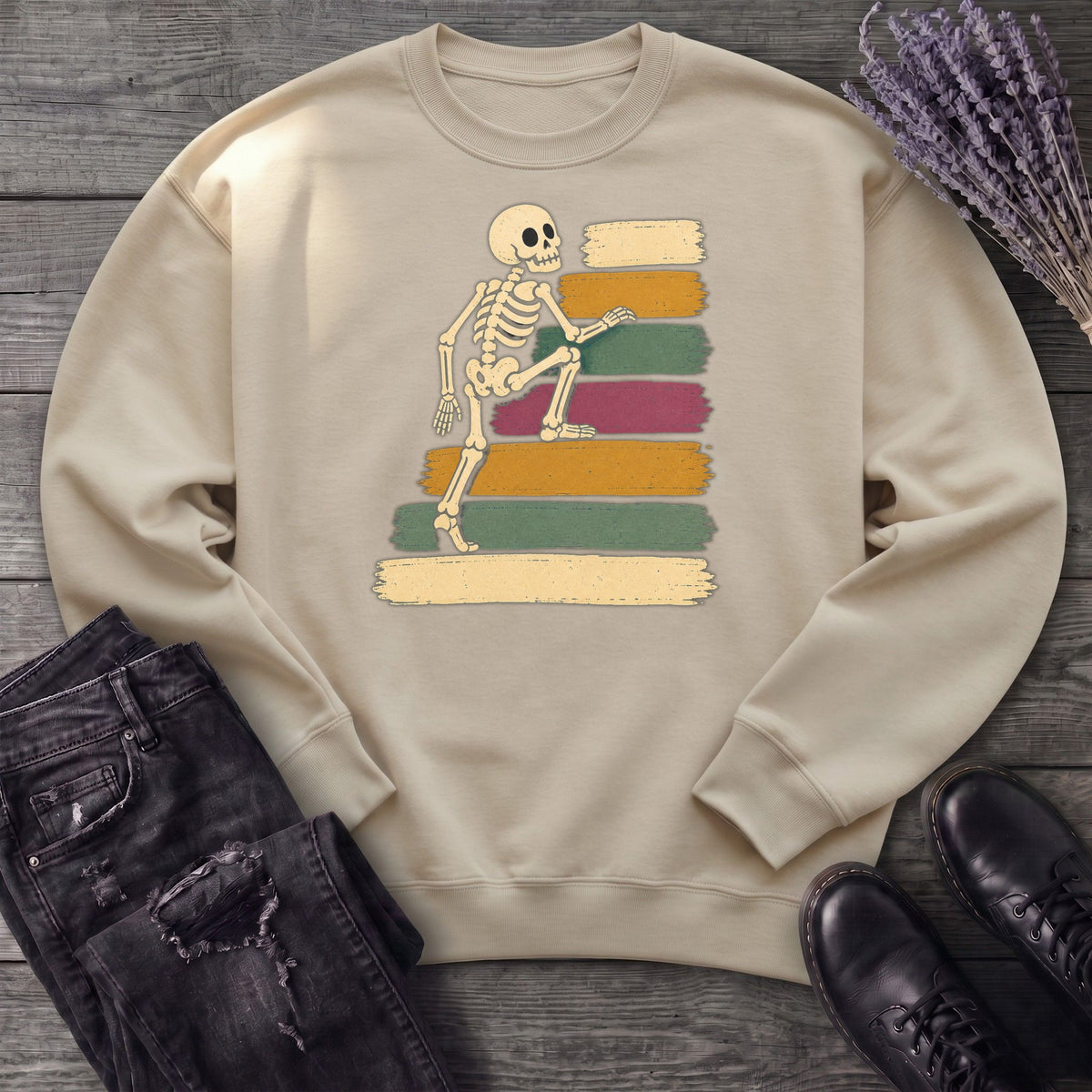 Climbing Stripes Sweatshirt