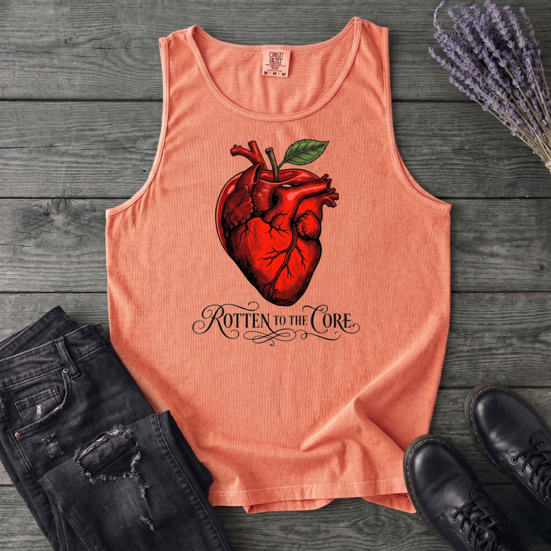 Rotten To The Core Anatomical Apple Tank Top