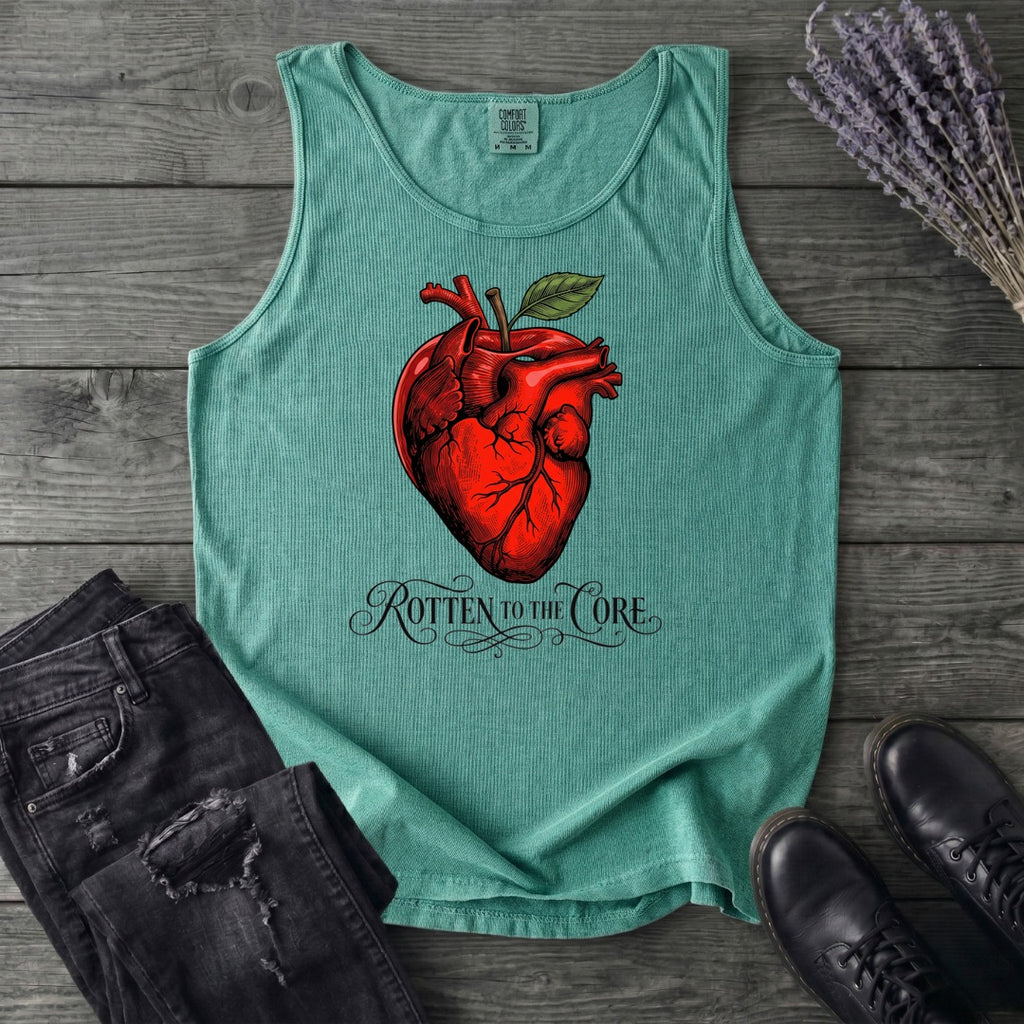 Rotten To The Core Anatomical Apple Tank Top