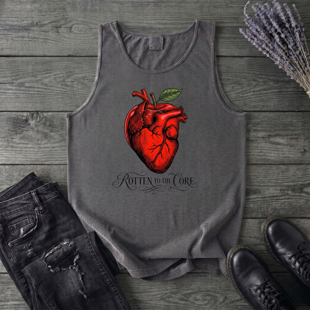 Rotten To The Core Anatomical Apple Tank Top