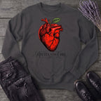 Rotten To The Core Anatomical Apple Sweatshirt