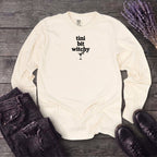 tini bit witchy Long Sleeve T-Shirt