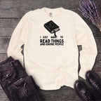 Read Things And Ignore People Long Sleeve T-Shirt