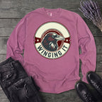 winging it crow Long Sleeve T-Shirt