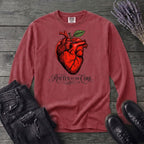 Rotten To The Core Anatomical Apple Long Sleeve T-Shirt