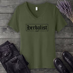 Herbalist Frame V-Neck T-Shirt