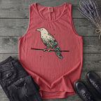 Crow Roses Silhouette Tank Top